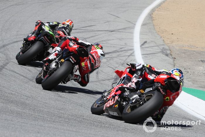 Jonathan Rea, Kawasaki Racing Team, Chaz Davies, Aruba.it Racing-Ducati Team, Alvaro Bautista, Aruba.it Racing-Ducati Team