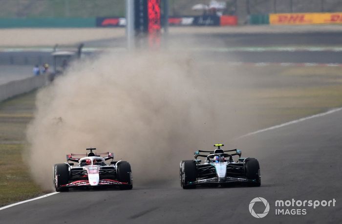 Andrea Kimi Antonelli, Mercedes, Esteban Ocon, Haas F1 Team
