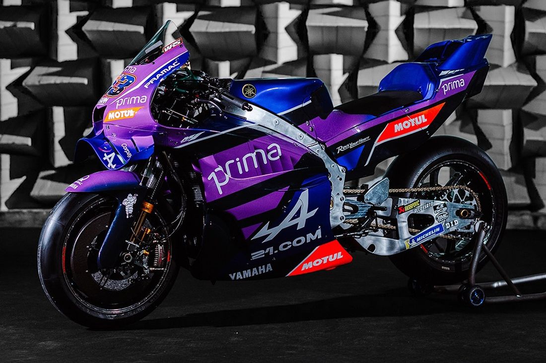 プラマック・ヤマハ、2026年のマシンカラーリング公開 MotoGP
