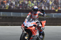 Podium: Andrea Dovizioso, Ducati Team