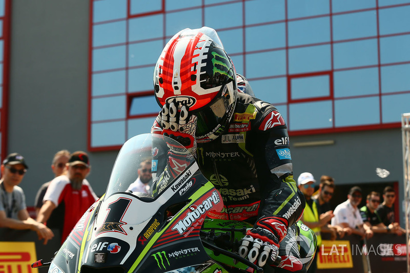 Il poleman Jonathan Rea, Kawasaki Racing