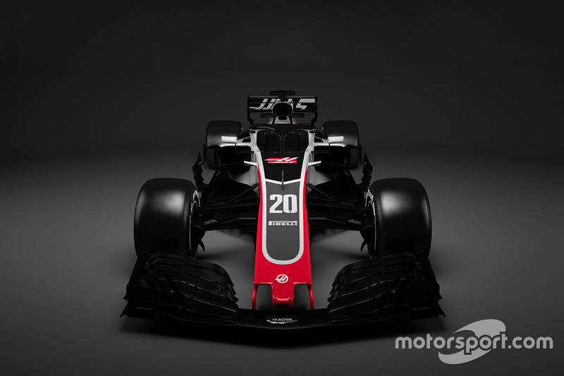 Decoración del Haas F1 Team 2018