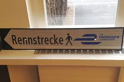 Panneau de signalisation Swiss ePrix
