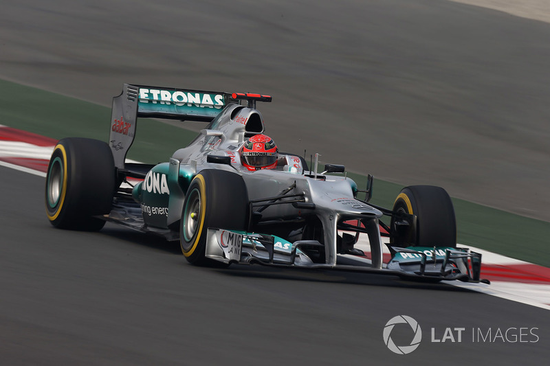 2012. Mercedes F1 W03