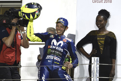 Third place Valentino Rossi, Yamaha Factory Racing