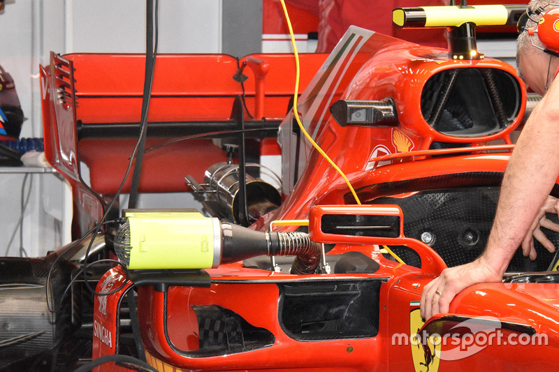 Заднее крыло Ferrari SF71H