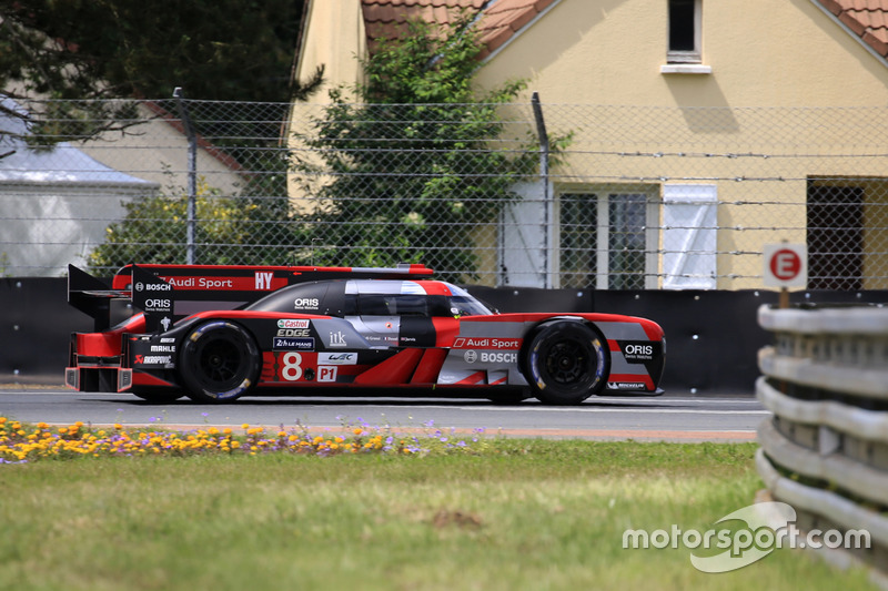 #8 Audi Sport Team Joest, Audi R18: Lucas di Grassi, Loic Duval, Oliver Jarvis