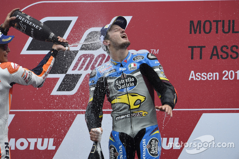 Podium: ganador, Jack Miller, Marc VDS Racing Honda