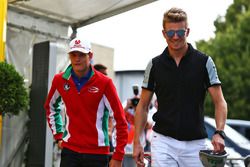 Mick Schumacher, Prema Powerteam with Nico Hulkenberg, Sahara Force India F1