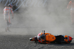 Chute de Dani Pedrosa, Repsol Honda Team