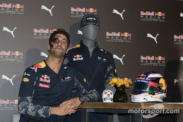 Daniel Ricciardo, Red Bull Racing personificado de calavera