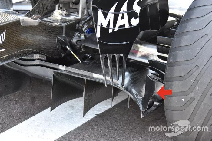 Williams FW40, detail