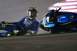 Chute d'Andrea Iannone, Team Suzuki MotoGP