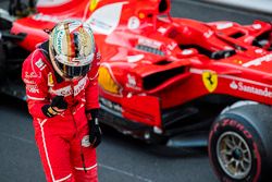 Race winner Sebastian Vettel, Ferrari