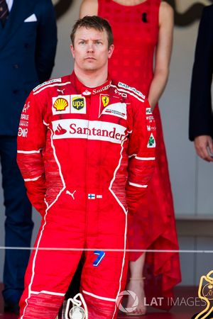 Le deuxième, Kimi Raikkonen, Ferrari