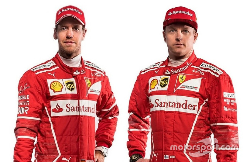 <p> Scuderia Ferrari </p> <p> Media de edad: 34 años </p><p> Suma de edad: 68 años </p>