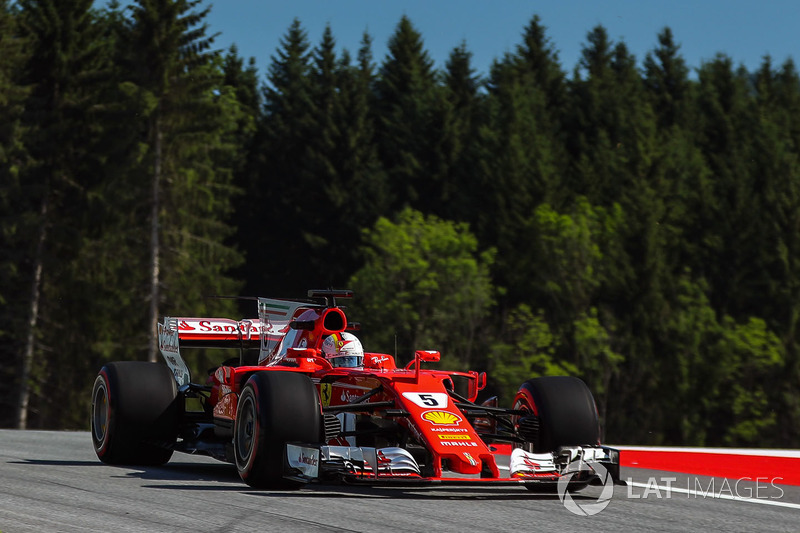 2. Sebastian Vettel, Ferrari SF70H