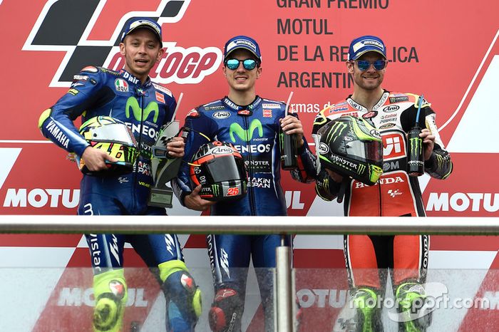 En 2017 volvió a repetir podio, en el segundo escalón, esta vez por detrás de Maverick Viñales