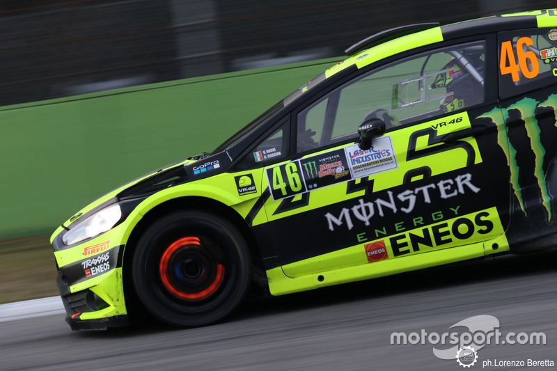 Valentino Rossi, Carlo Cassia, Ford Fiesta