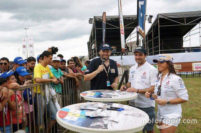 Cristina Gutiérrez, Pedro López, Mitsubishi