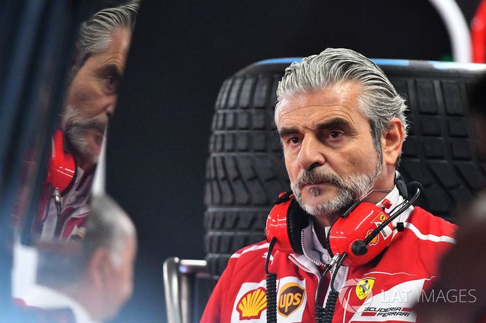Maurizio Arrivabene, jefe de equipo de Ferrari