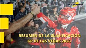 Resumen de la clasificación del GP de Las Vegas 2023 de F1
