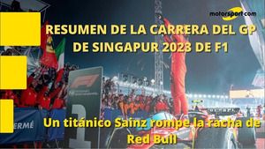 Resumen de la carrera del GP de Singapur 2023 de F1