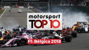 Top10 F1 GP de Bélgica 2018