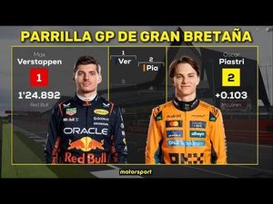 ¡ASÍ SERÁ EL ORDEN DE SALIDA EN SILVERSTONE!