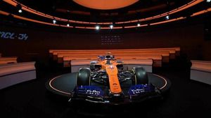 La presentación del McLaren MCL34