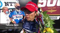 Indy500: Takuma Sato - Wywiad