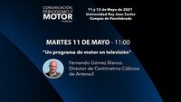 Un programa de motor en televisión