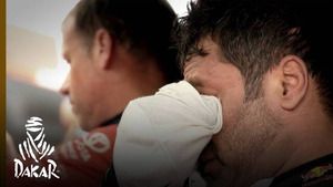 Dakar 2021: Etapa 12 Cruzando la meta