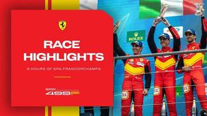 Ferrari podczas 6 Hours of Portimao 2023