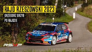 Grzegorz Grzyb po Rajdzie Rzeszowskim 2023