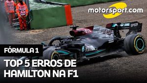 Infalível? Relembre erros e barbeiragens de Lewis