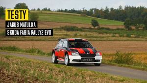 Jakub Matulka - Testy Skody Fabii Rally2 evo