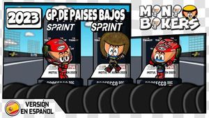 La emocionante carrera sprint del Gran Premio delos  Países Bajos 2023 de MotoGP por los MiniBikers