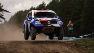 Marek Goczał i Michał Kuśnierz po Baja Poland 2020