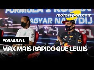 Max diz ser mais rápido que Lewis. Equipe debate