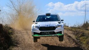 Testy przed Rajdem Meksyku 2023 - Oliver Solberg