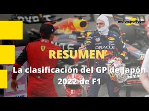 Resumen de la apretada clasificación del GP de Japón 2022 de F1 en Suzuka