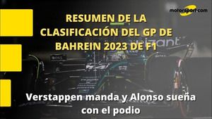 Resumen de la espectacular clasificación del GP de Bahrein 2023 de F1 | Alonso sueña con el podio