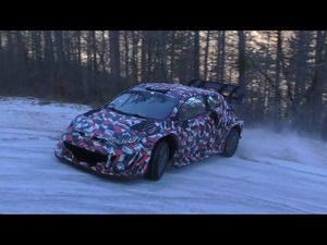 Testy przed Rajdem Monte Carlo 2022 - Kalle Rovanpera i Jonne Halttunen