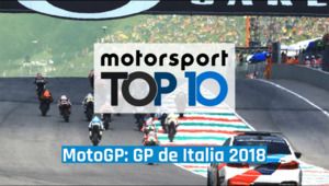 Top 10 del GP de Italia 2018 de MotoGP