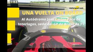Una vuelta al Autódromo José Carlos Pace de Interlagos, sede del GP de Brasil de F1 2022