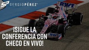 La conferencia de Checo Pérez ¡En DIRECTO!