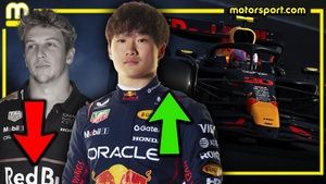 ¡OFICIAL! Yuki Tsunoda sube a Red Bull, Liam Lawson desciende a Racing Bulls