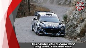 Craig Breen - Testy Forda Pumy Rally1