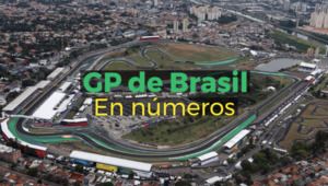 El Gran Premio de Brasil de Fórmula 1 en números